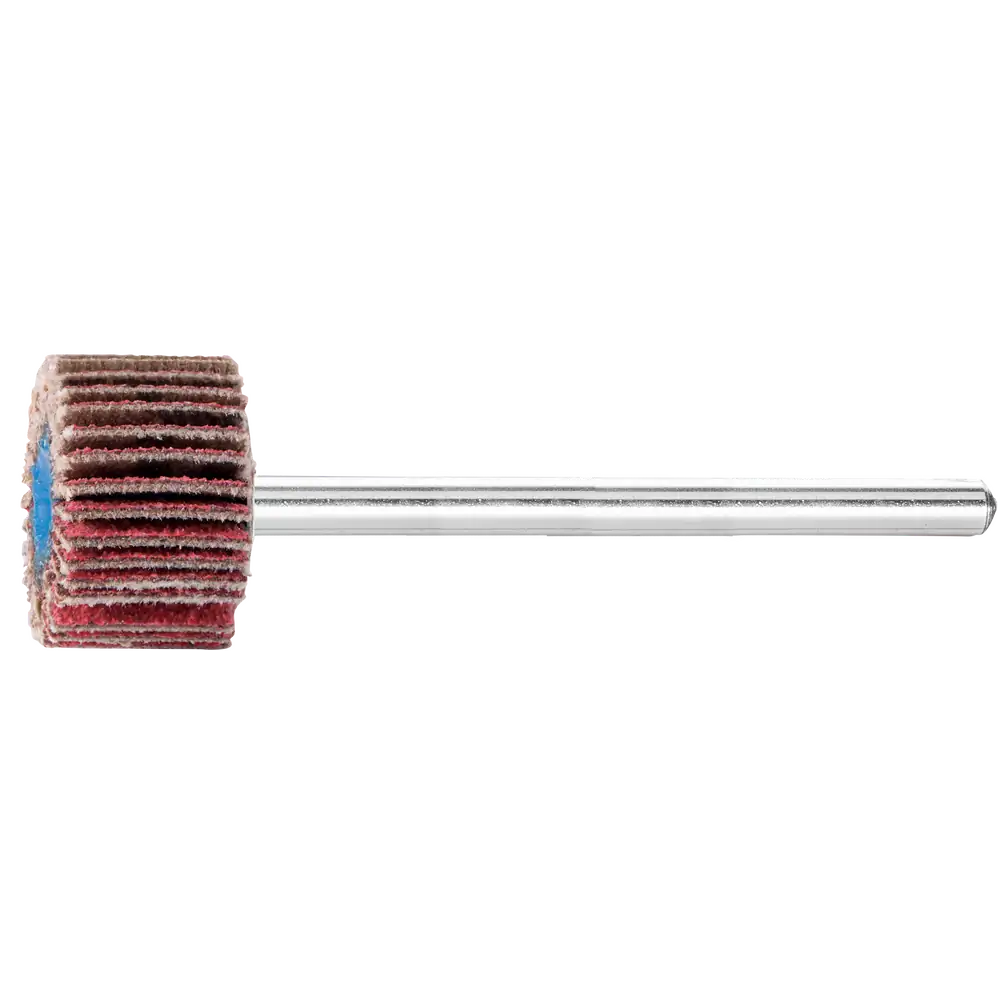 PFERD TOOLS Keramikkorn Fächerschleifer F Ø 15x10mm Schaft-Ø 3 mm CO-COOL120 hoher Abtrag auf Edelstahl