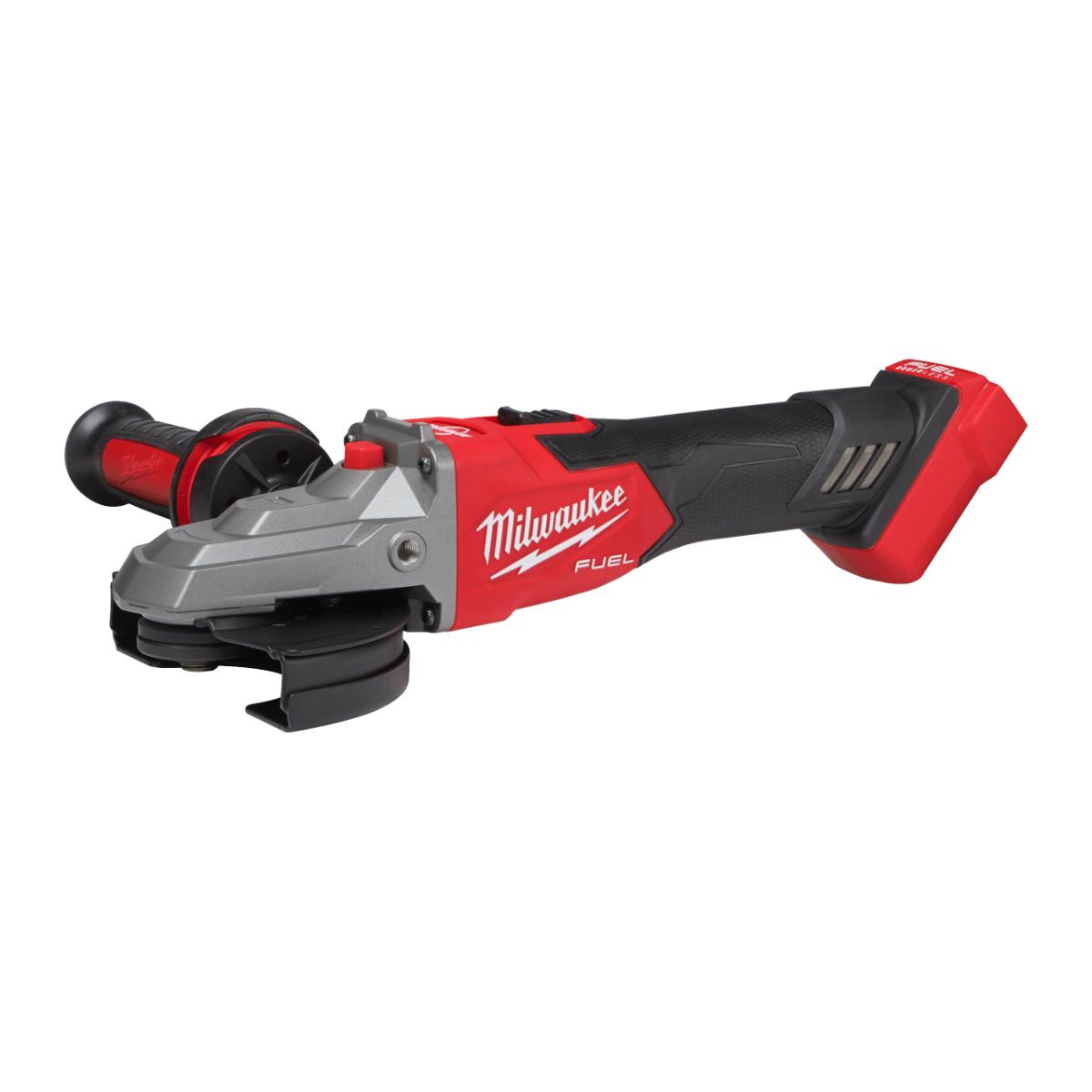Milwaukee FUEL Akku-Flachkopf-Winkelschleifer mit Bremse M18 FSAGF125XB-0X