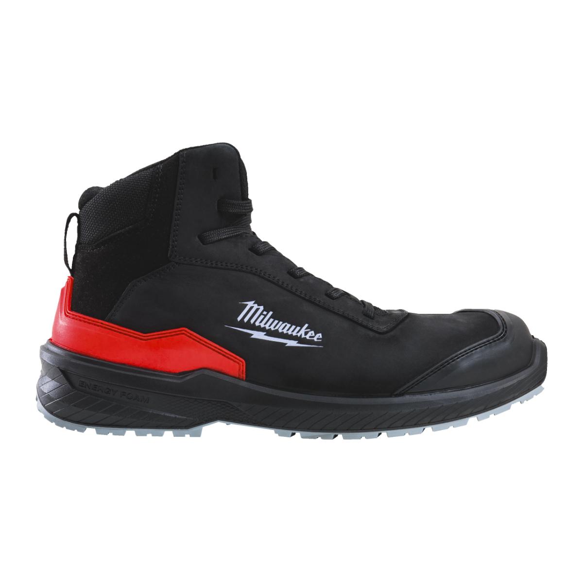 Milwaukee FLEXTRED S3S Sicherheits-Schnürstiefel Leder schwarz