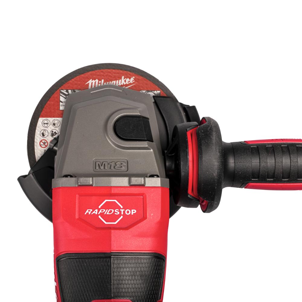 Milwaukee M18 FUEL Akku-Hochleistungswinkelschleifer 125mm mit Schiebeschalter Gen 2 - M18FHSAG125XB