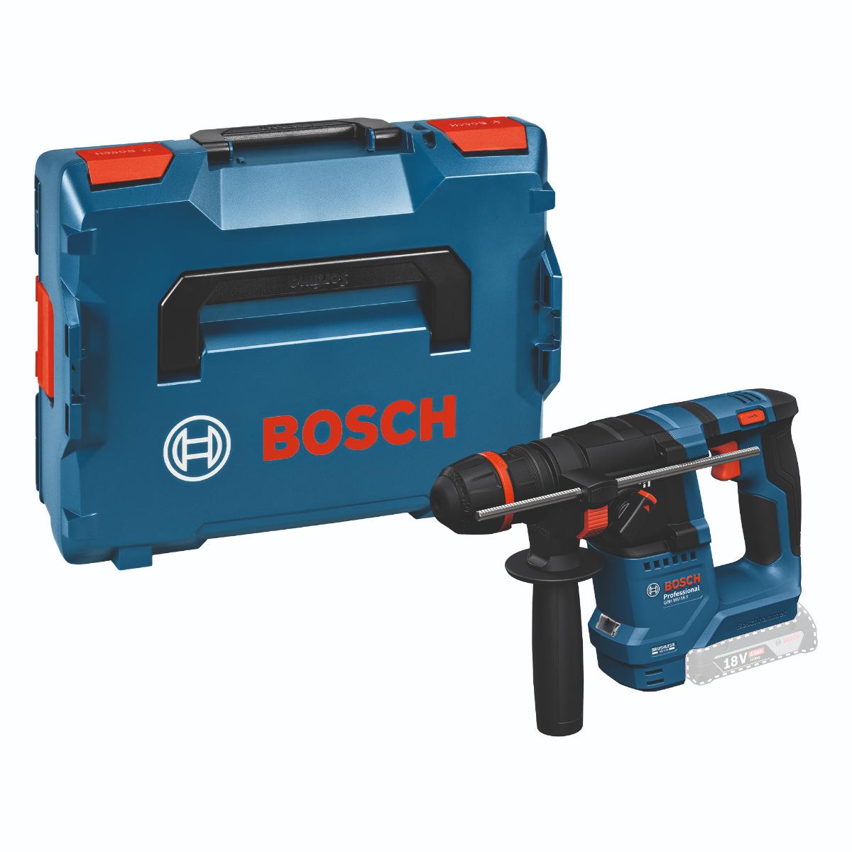 Bosch Akku-Bohrhammer mit ONECHUCK GBH 18V-18 X in L-BOXX