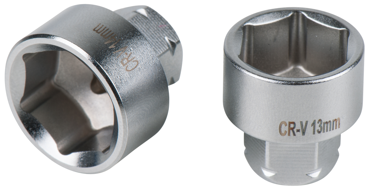 KS Tools 11 mm Durchgangs-Stecknuss, 9 mm