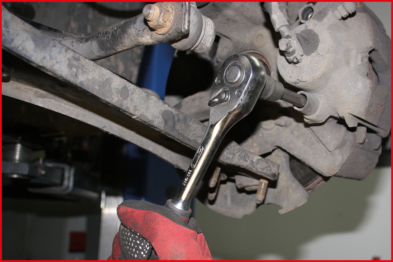 KS Tools 3/8" Bit-Stecknuss für Innensechskant-Schrauben am Bremssattel, 7mm