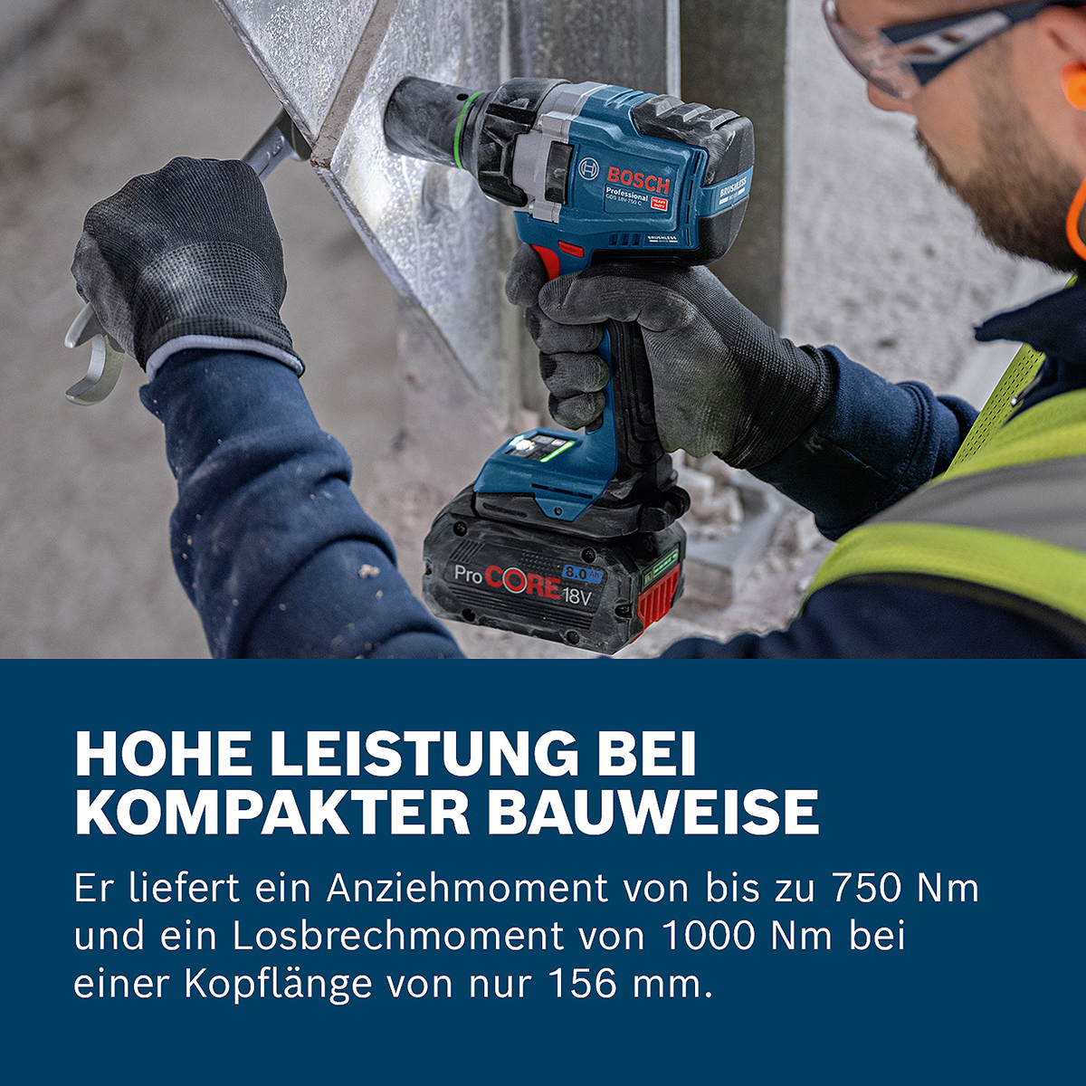 Bosch Akku-Drehschlagschrauber GDS 18V-750 C
