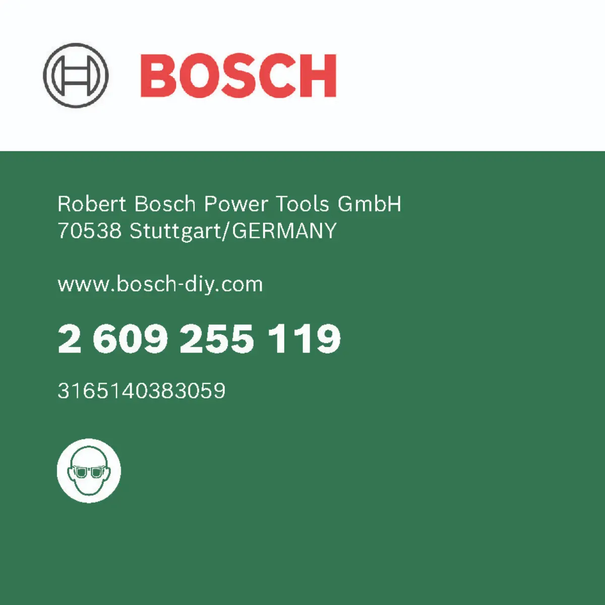 Bosch Blechschälbohrer Chrom-Vanadium D= 3,0 mm, L= 58 mm