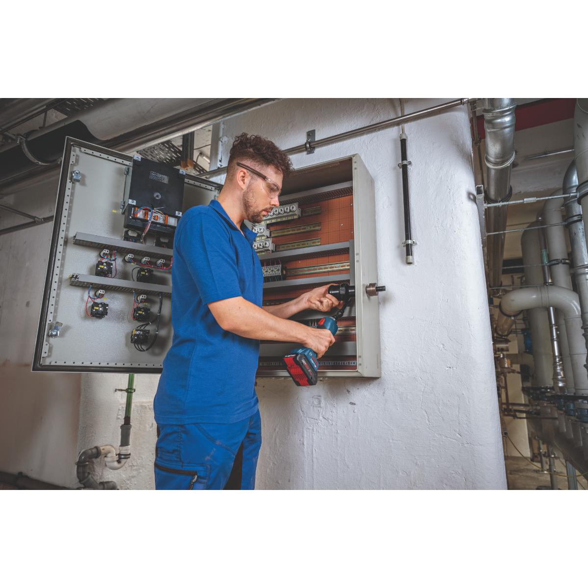 Bosch Akku-Hydraulisches Stanzwerkzeug GLH 18V-60 in XL-BOXX