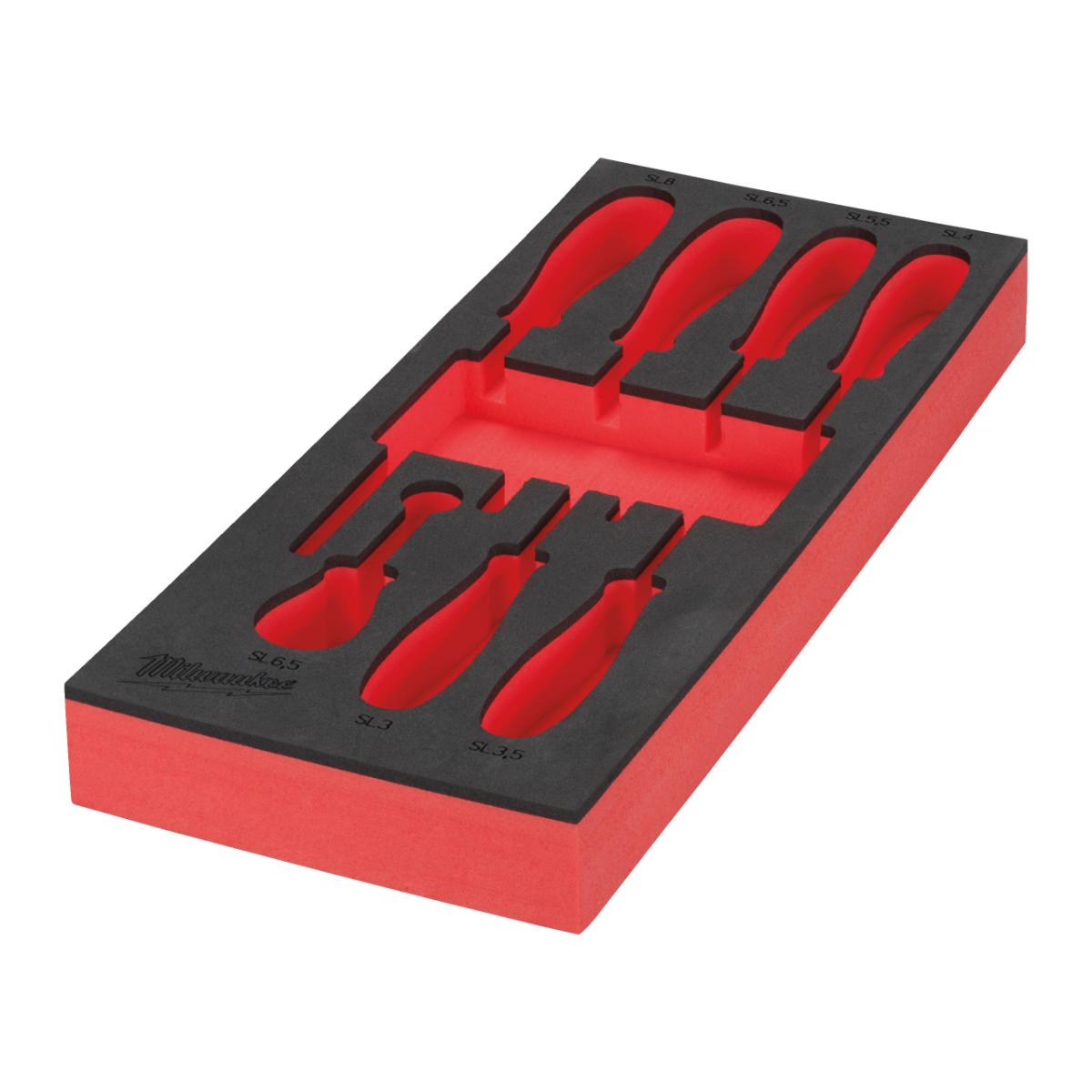 Milwaukee Ersatz-Einlage 1/3 für Tri-Lobe für 7-St SL Schraubendreher - für Werkstattwagen 78 cm