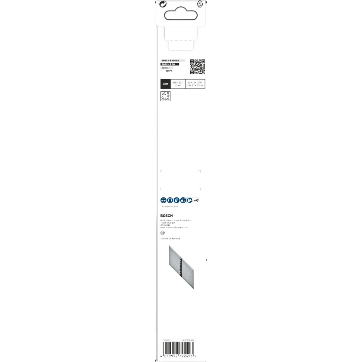 Bosch PRO Thick Metal precise S1237HBF Blatt,1,1 x 25 x 300 mm - 5 Stück