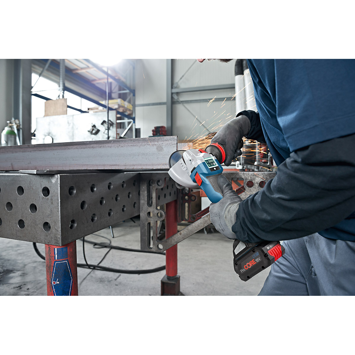 Bosch Akku-Winkelschleifer GWS 18V-10 SC
