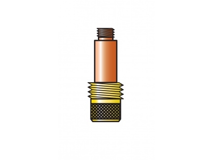 ELMAG Spannhülsengehäuse Gaslinse Ø 2,0mm