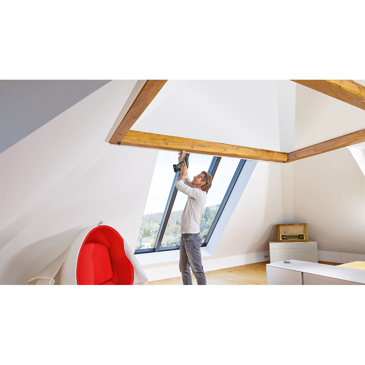 Bosch Akku-Zweigang-Schlagbohrschrauber PSB 18 LI-2 Ergonomic, o. Akku - Ladege.