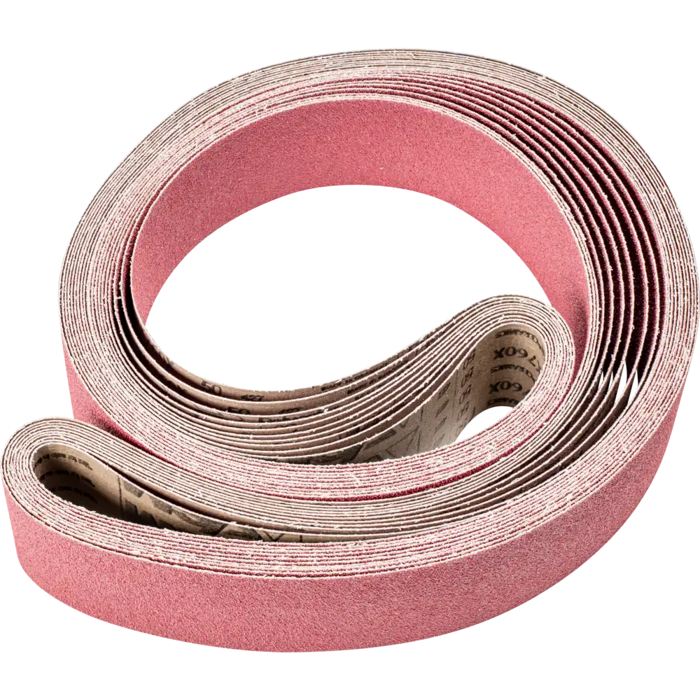 PFERD TOOLS Keramikkorn Schleifband BA höchster Abtrag auf Stahl mit Bandschleifer Langband