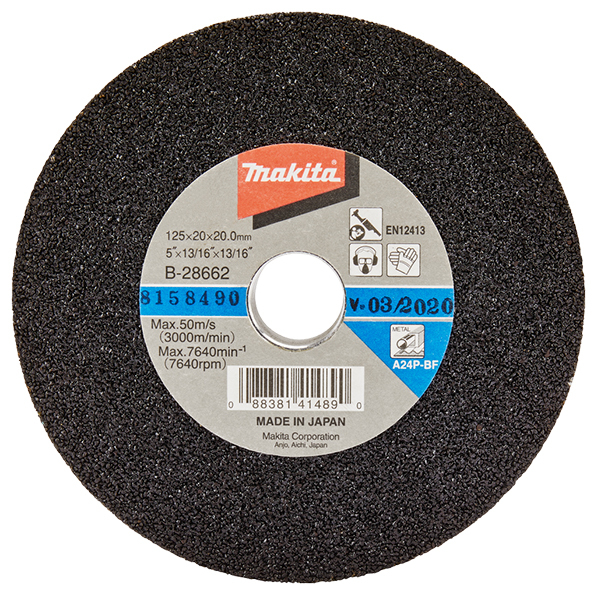 Makita Schleifstein K24, 125 x 20 x 20 mm - B-28662