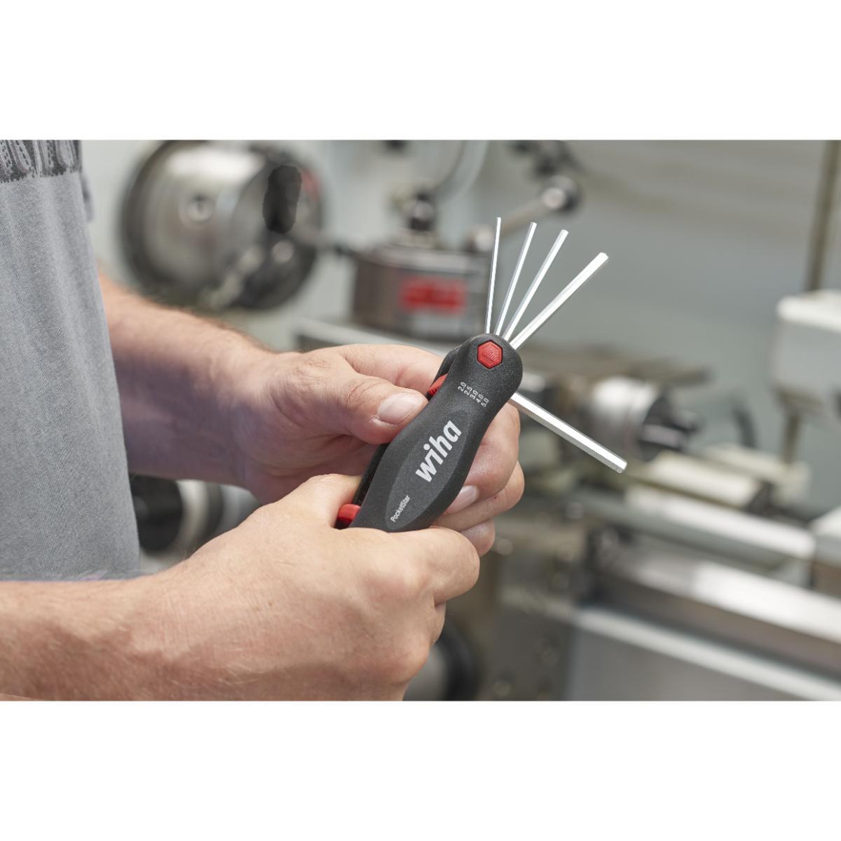 Wiha Multitool PocketStar TORX Tamper Resistant 7-teiliges Set mit SB-Aufhänger