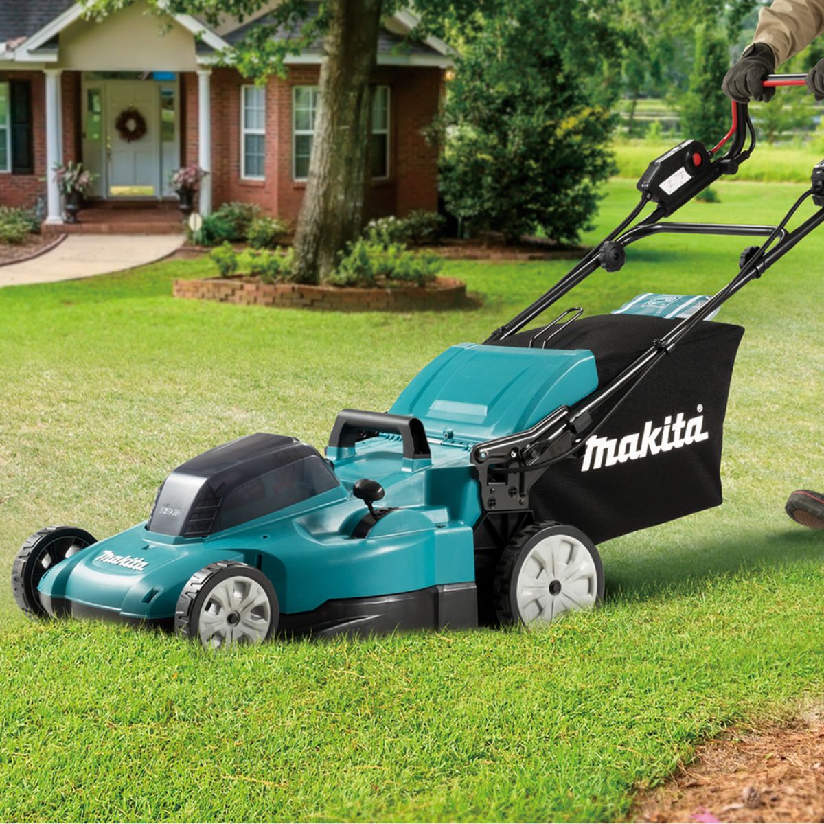 Makita Akku-Rasenmäher 2x18V (ohne Akku, ohne Ladegerät) DLM539Z