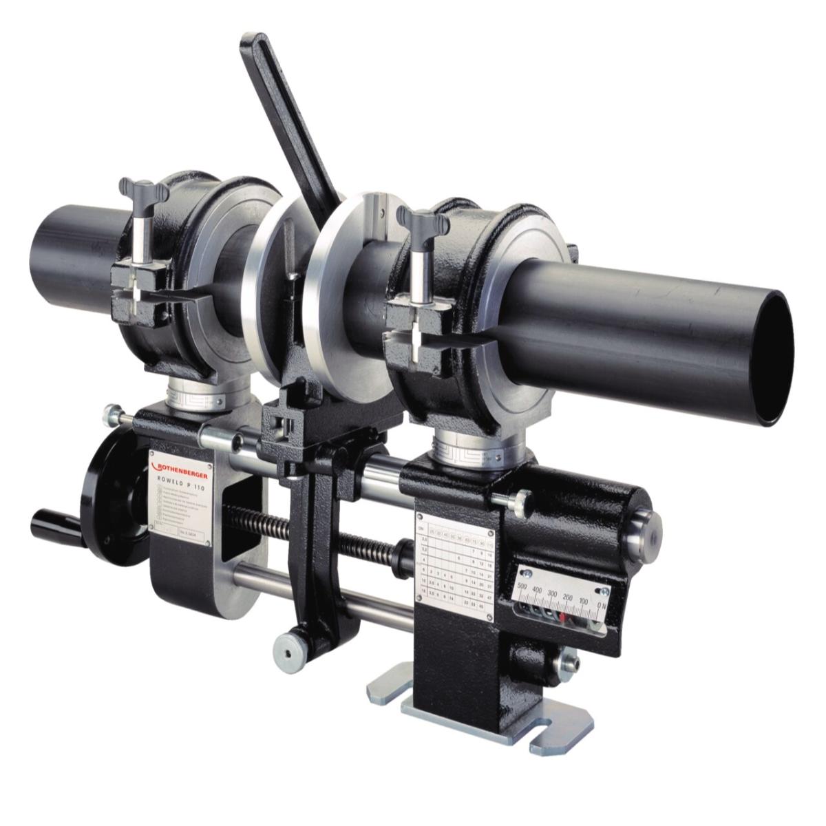 ROTHENBERGER Manuelle Heizelement-Stumpfschweißmaschine ROWELD P110, 40-110mm, 230V