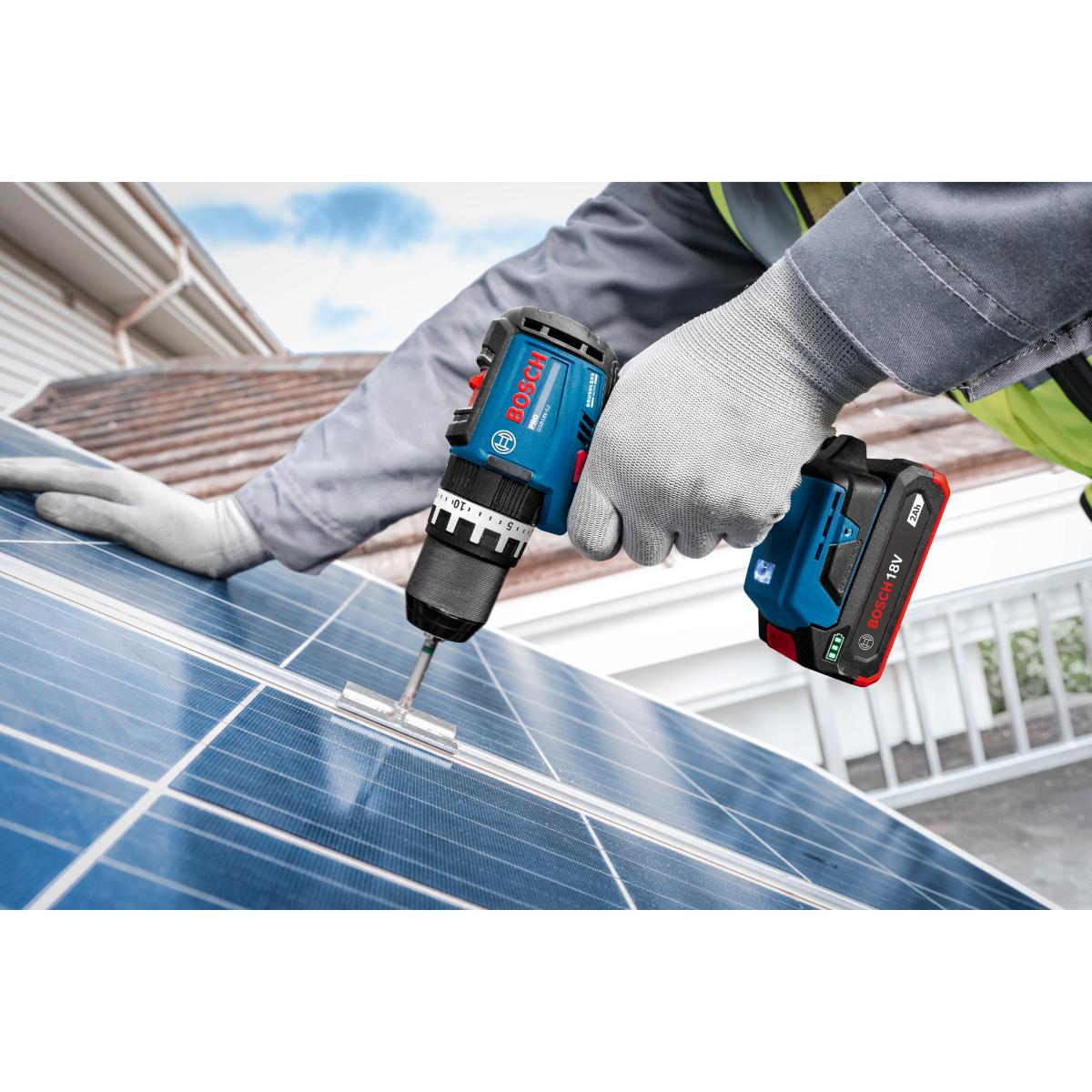 Bosch Akku-Schlagbohrschrauber GSB18V-52 in L-BOXX