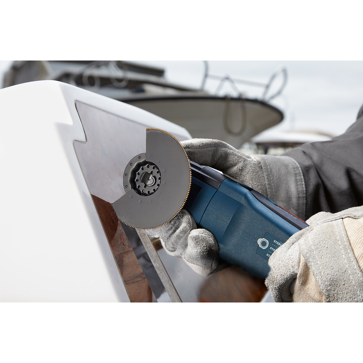 Bosch BIM-TiN Segmentsägeblatt ACZ 85 EIB, Multi Material, 85 mm