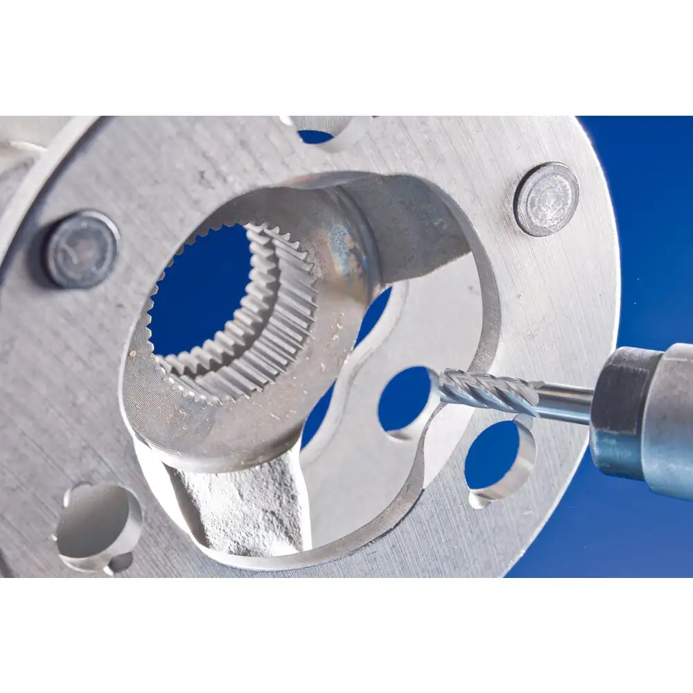PFERD TOOLS Hartmetall Hochleistungsfrässtift INOX Zylinder ZYAS stirnverzahnt Edelstahl