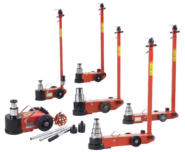 KS Tools Lufthydraulischer Wagenheber 40 t - 20 t, 480 mm