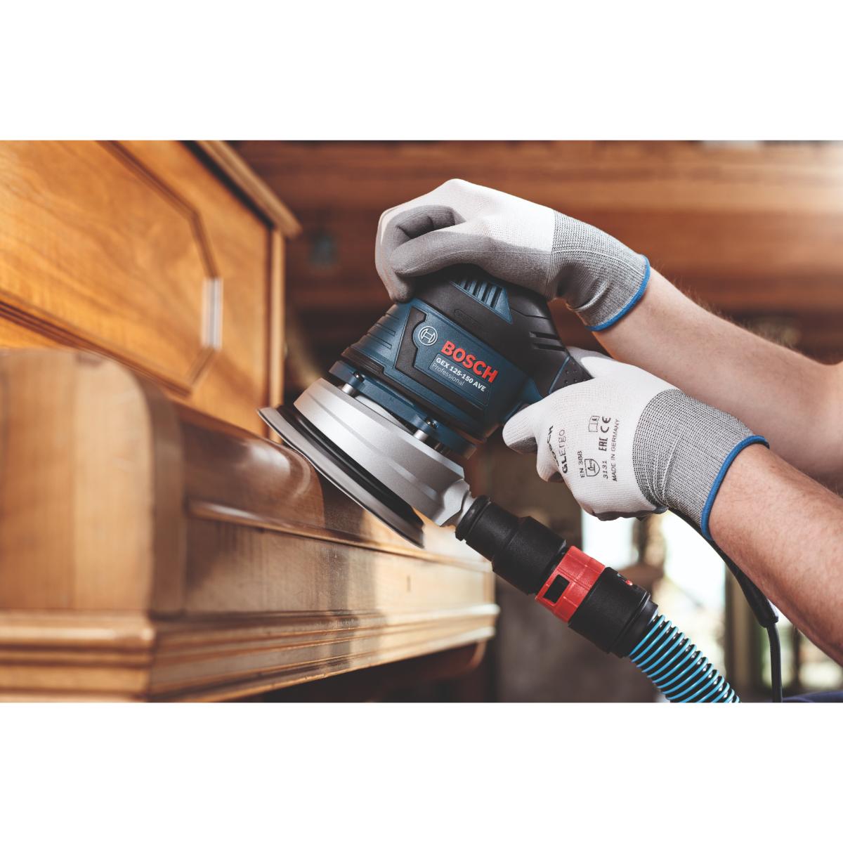 Bosch Schleifblatt M480 Net, Best for Wood and Paint, 120, 5er-Pack