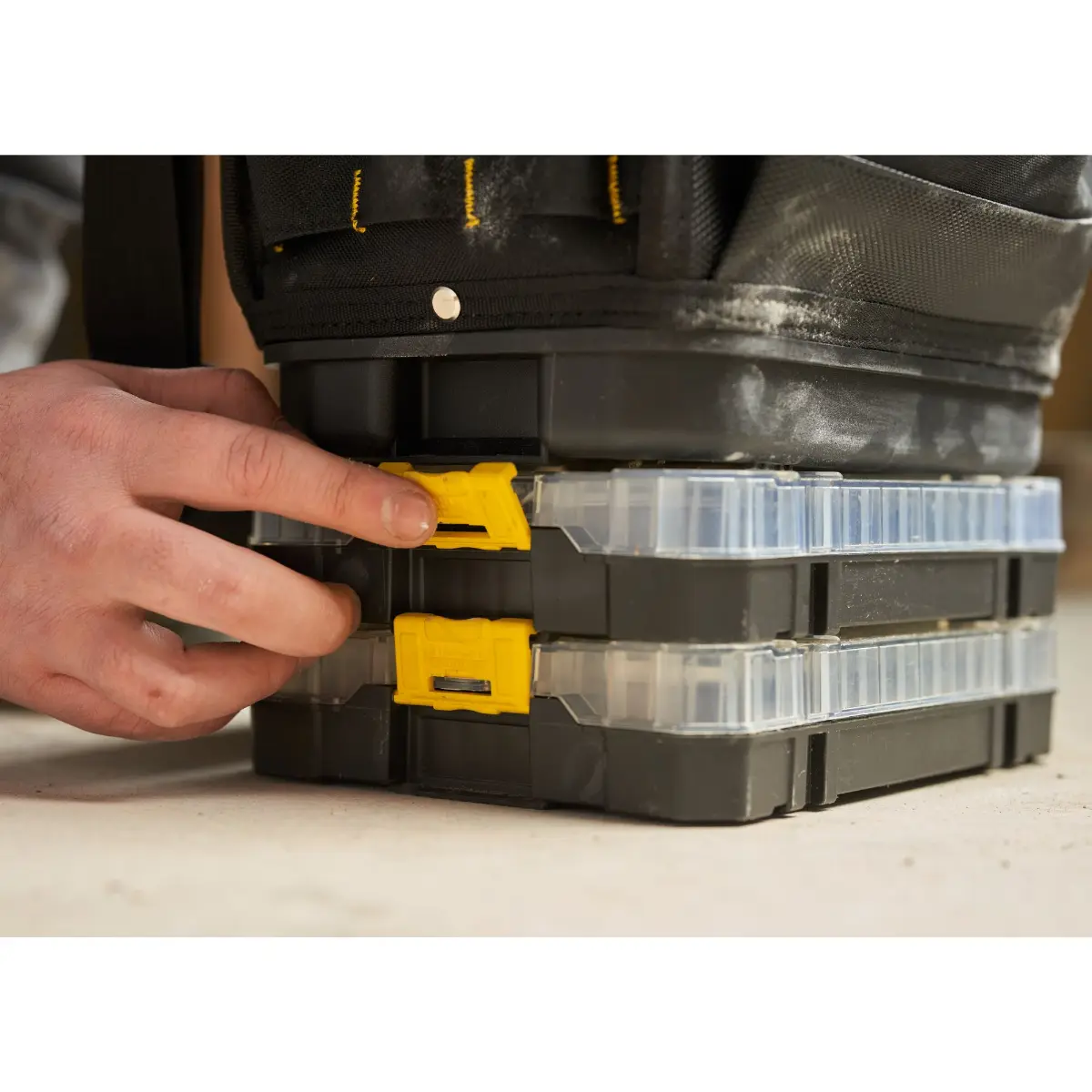 STANLEY FATMAX PRO-STACK kompatibler tragbarer Organizer