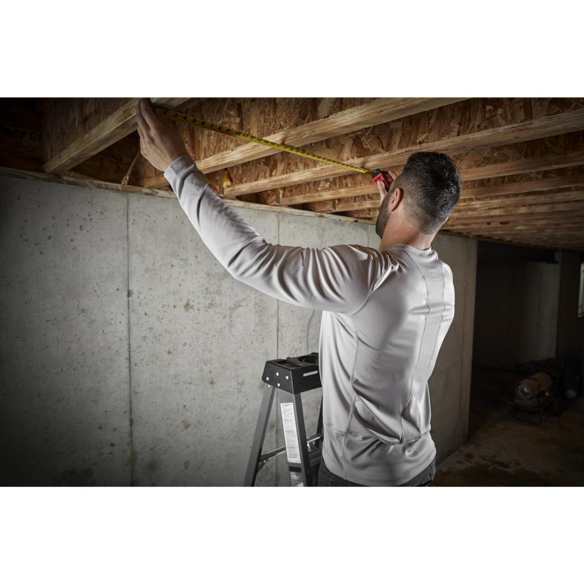 Milwaukee Funktionsshirt langarm grau mit UV-Schutz