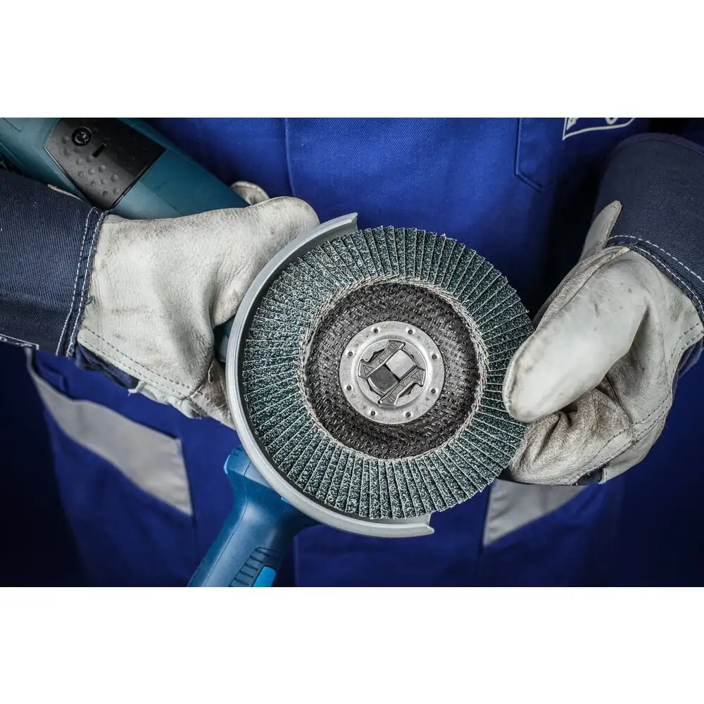 PFERD TOOLS POLIFAN POWER Fächerscheibe PFC X-LOCK konisch SG STEELOX Stahl/Edelstahl