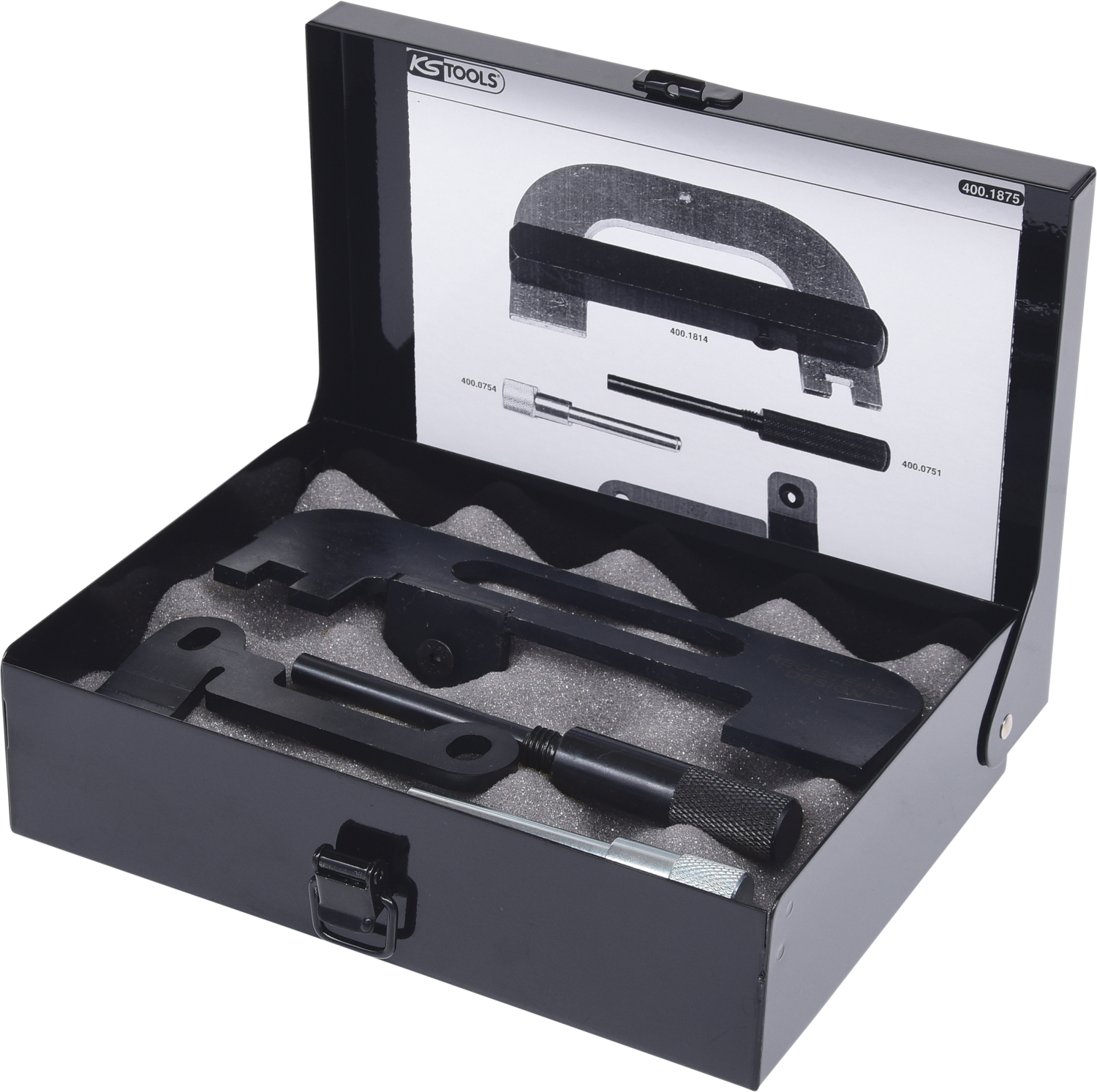 KS Tools Motoreinstell-Werkzeug-Satz für Renault, 4-tlg