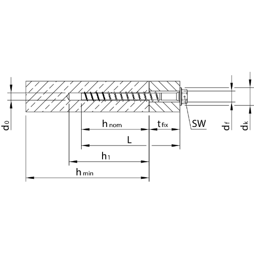 HECO MULTI-MONTI-plus 7,5 x 120mm SS Sechskantkopf verzinkt 50 St.