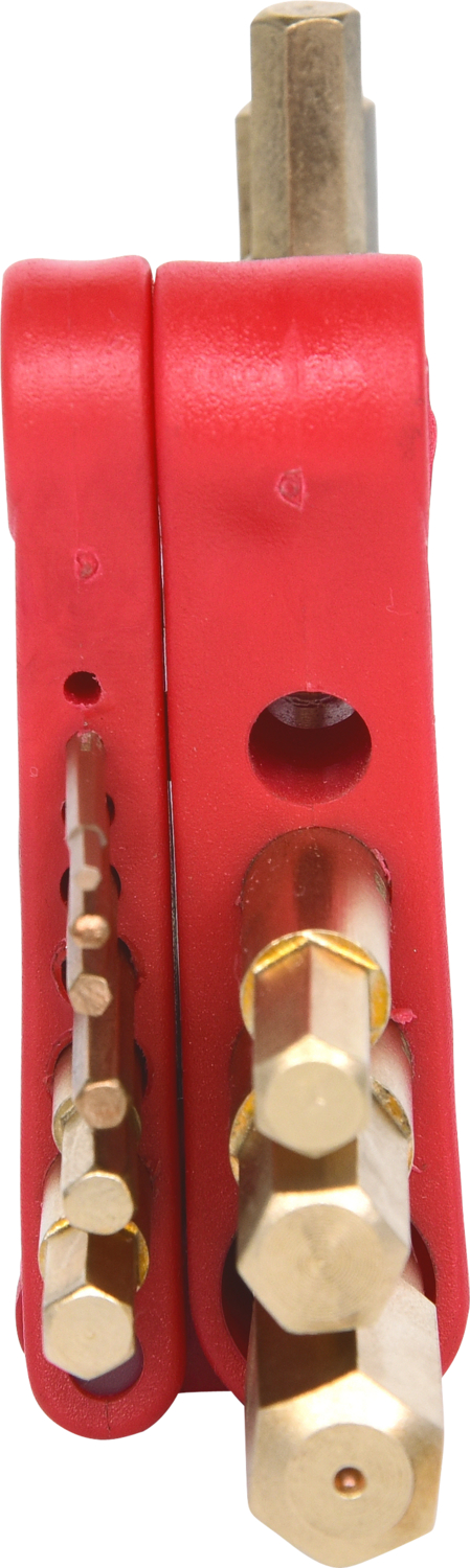 KS Tools BRONZEplus Innensechskant-Winkelstiftschlüssel-Satz 9-tlg