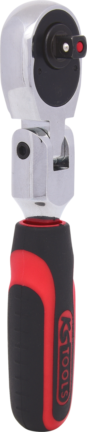 KS Tools 1/4" CHROMEplus Gelenk-Umschaltknarre, 72 Zahn