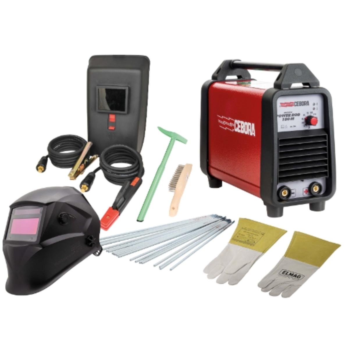 ELMAG Schweißinverter POWER ROD 180/M - Super Set