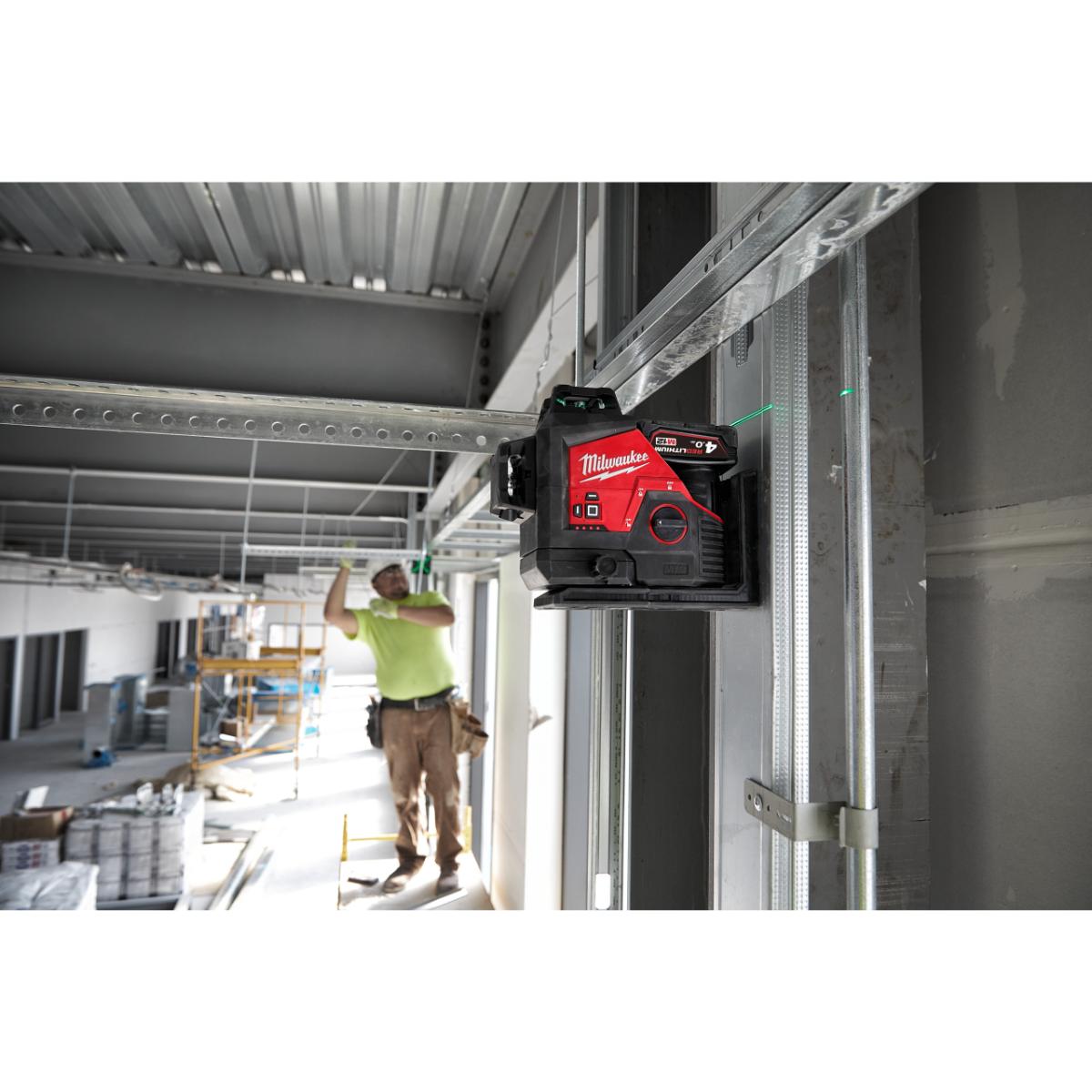 Milwaukee Kreuzlinienlaser 3x 360° M12 3PL-0C