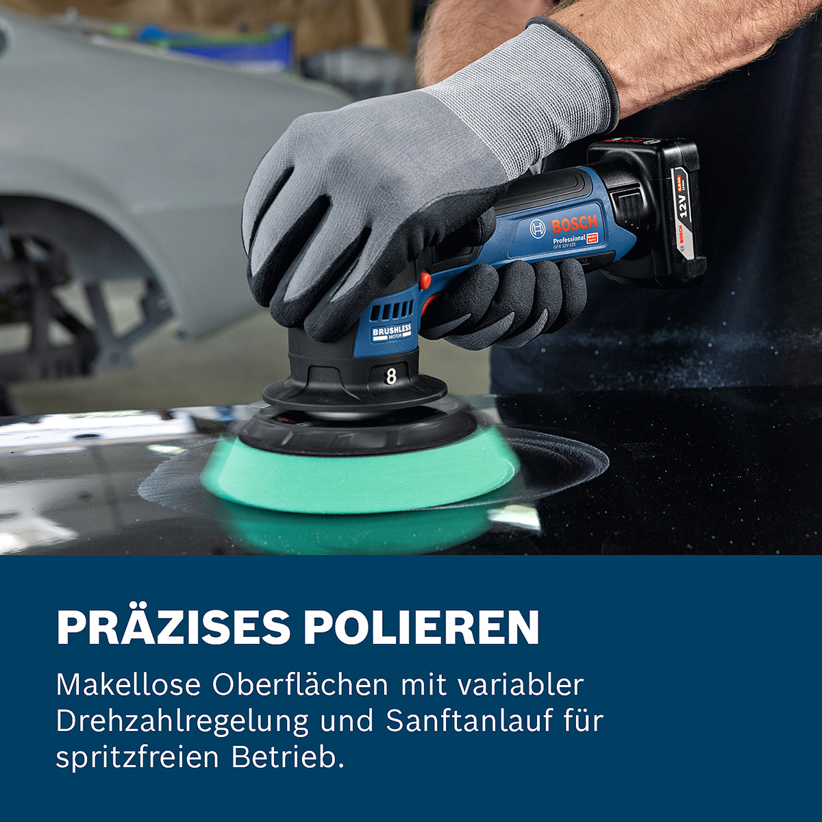 Bosch Akku-Polierer GPX 12V-125