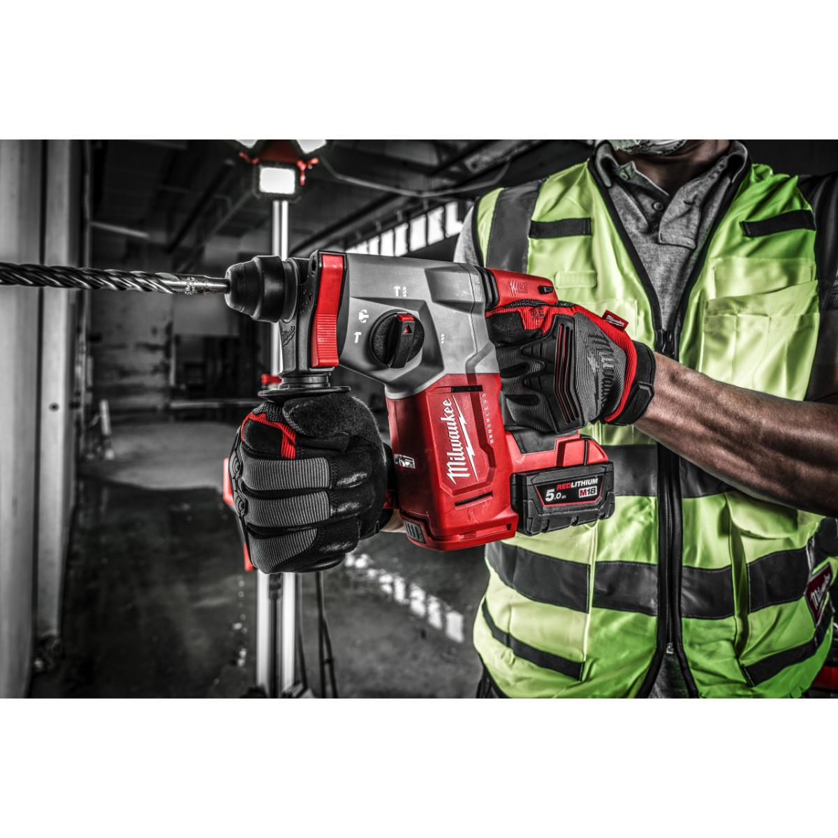 Milwaukee Akku-Kombihammer SDS-Plus M18 BLH-502X