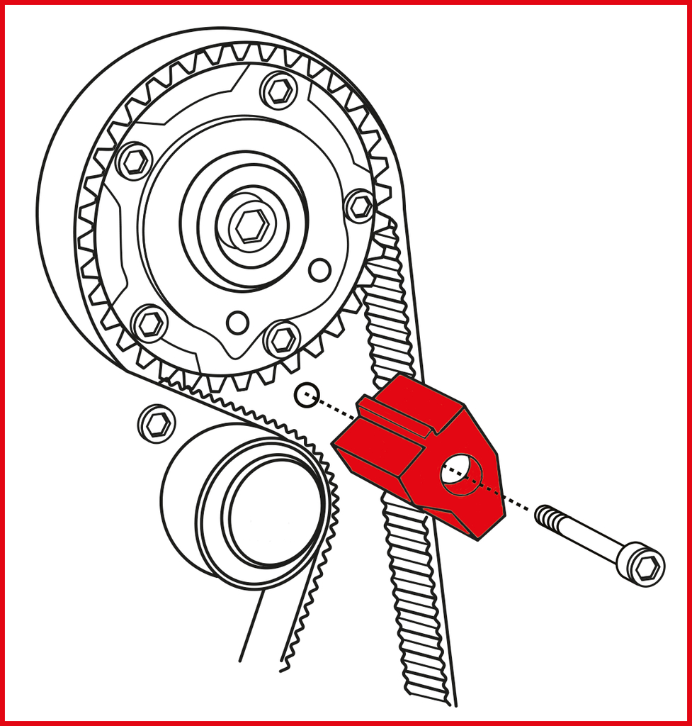 KS Tools Motoreinstell-Werkzeug-Satz für Alfa Romeo - Fiat - Lancia, 10-tlg