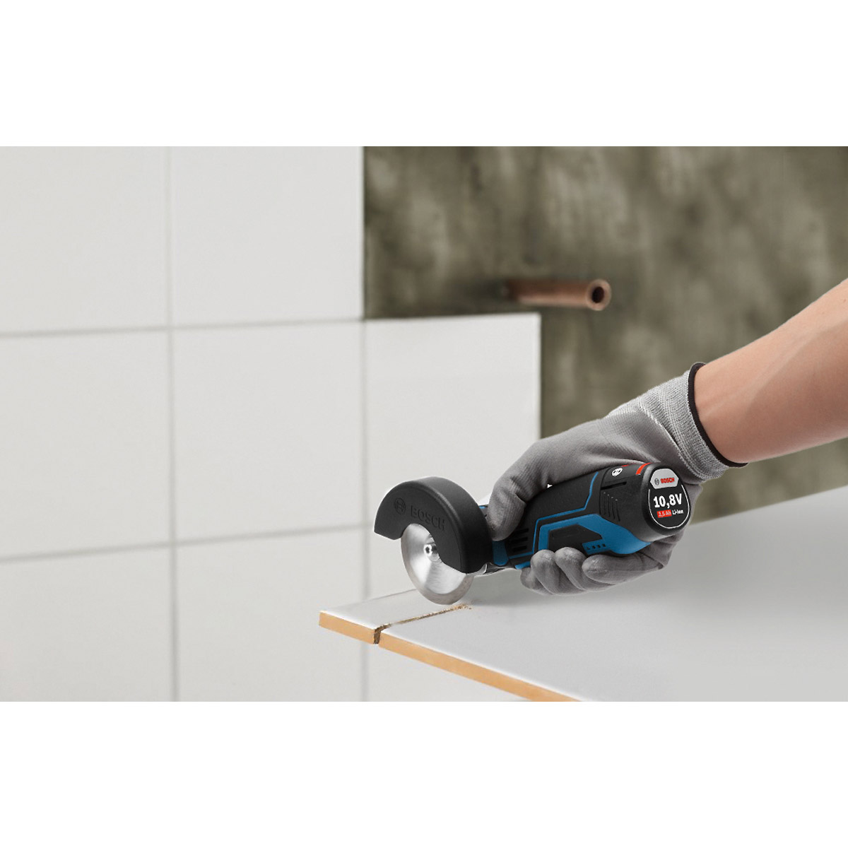 Bosch Akku-Winkelschleifer GWS 12V-76, Solo Version