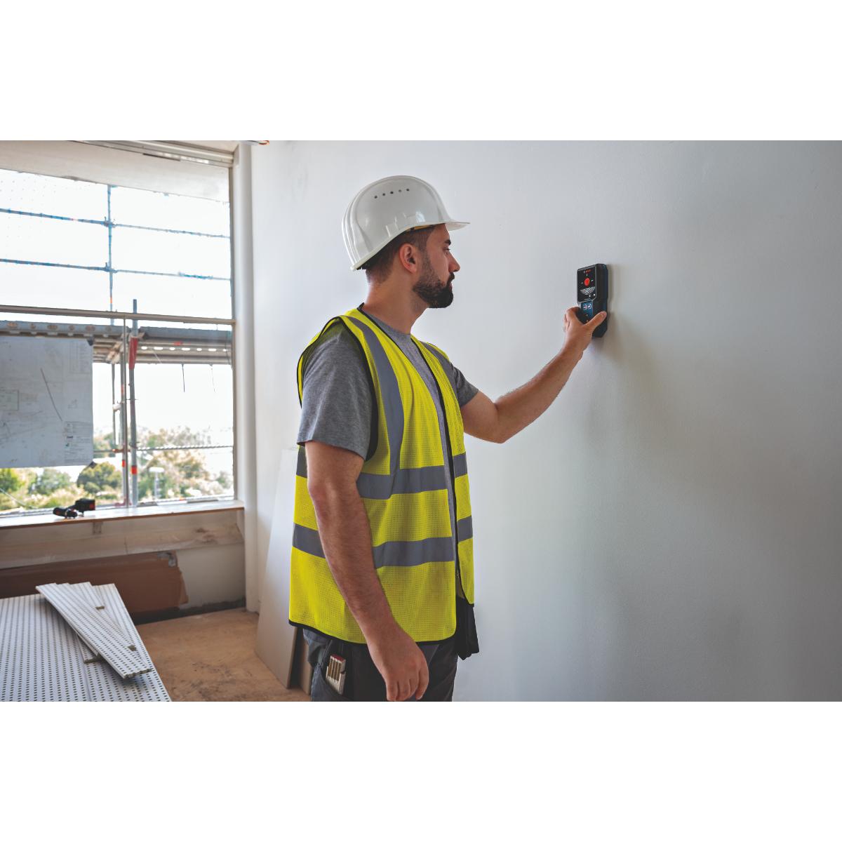 Bosch Ortungsgerät GMS 120-27 mit Tasche,BA 3.7V 1.0Ah A und USB-C -Kabel