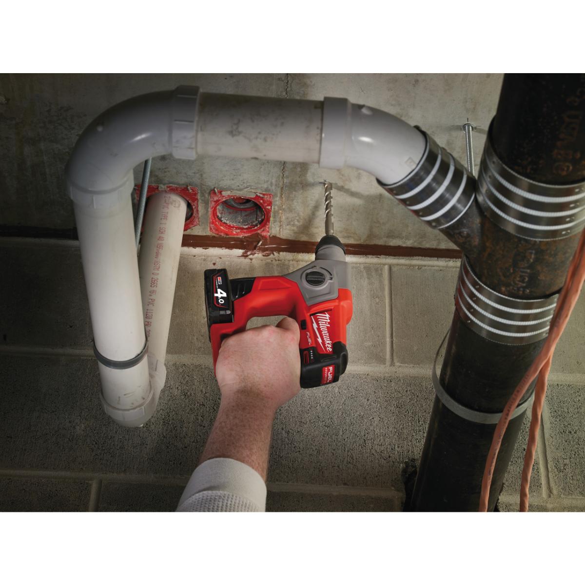Milwaukee Akku-Bohrhammer SDS-Plus M12CH-402X