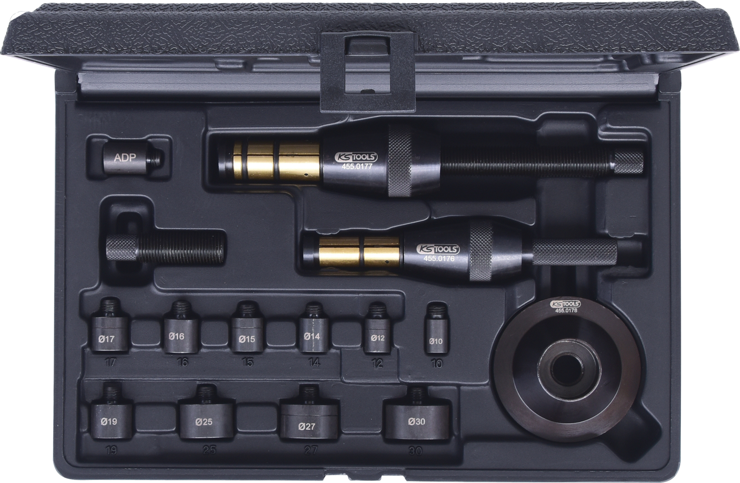 KS Tools Universal-Kupplungs-Zentrier-Werkzeug-Satz Ø 15,0 26,0 mm, 19-tlg