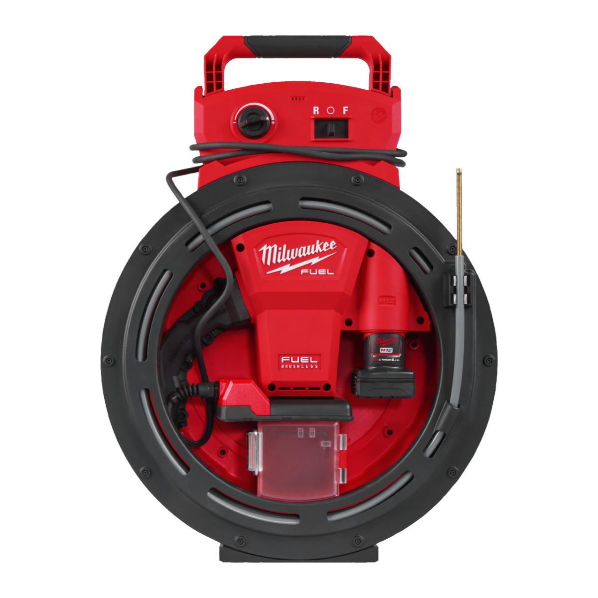 Milwaukee M12™ Akku-Hochgeschwindigkeitsmaschine mit flexibler Welle M12HSFSM-602