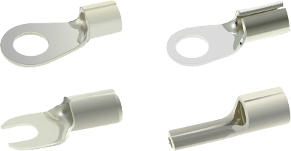 KS Tools Multifunktions-Crimpzange für isolierte und unisolierte Kabelschuhe, 220mm