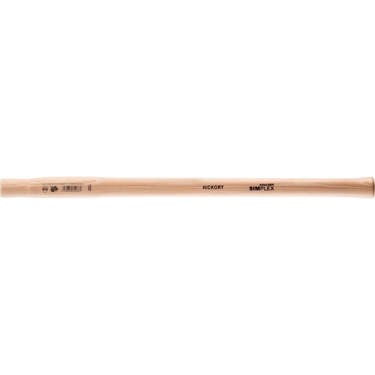 HALDER Stiel für SIMPLEX - Vorschlaghammer Hickory - Länge 700 mm