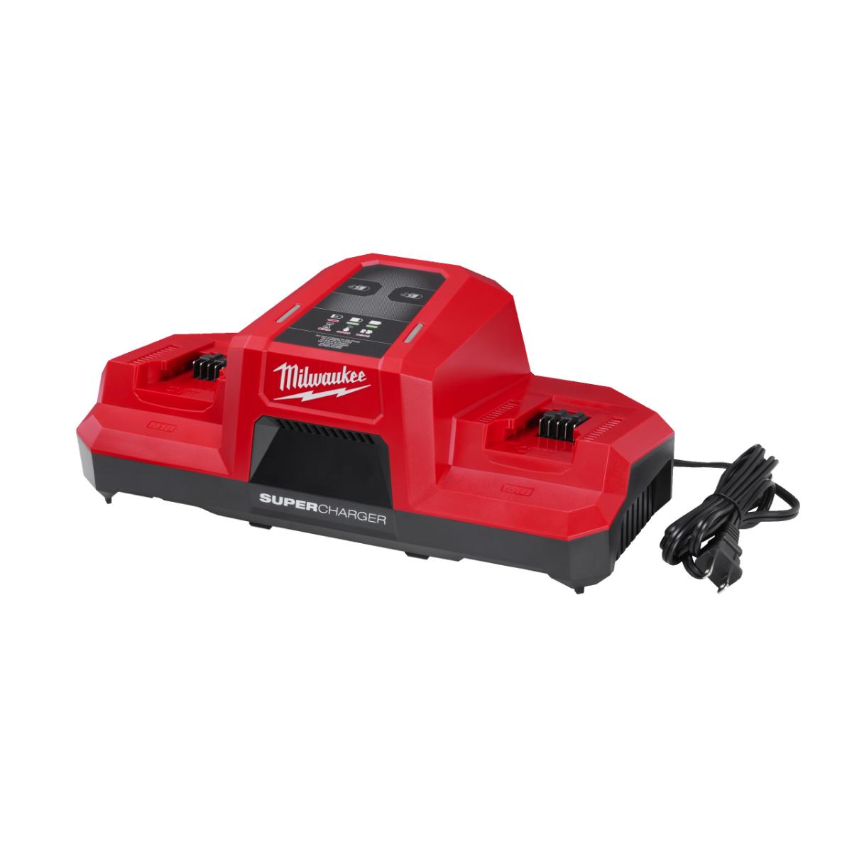 Milwaukee M18 Zweifach-Super-Schnellladegerät - M18DBSC