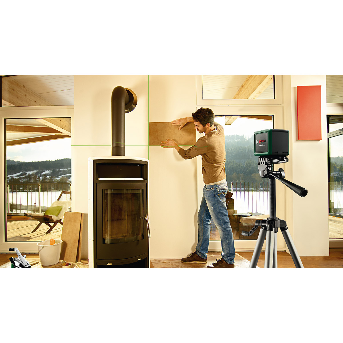 Bosch Kreuzlinien-Laser Quigo Green