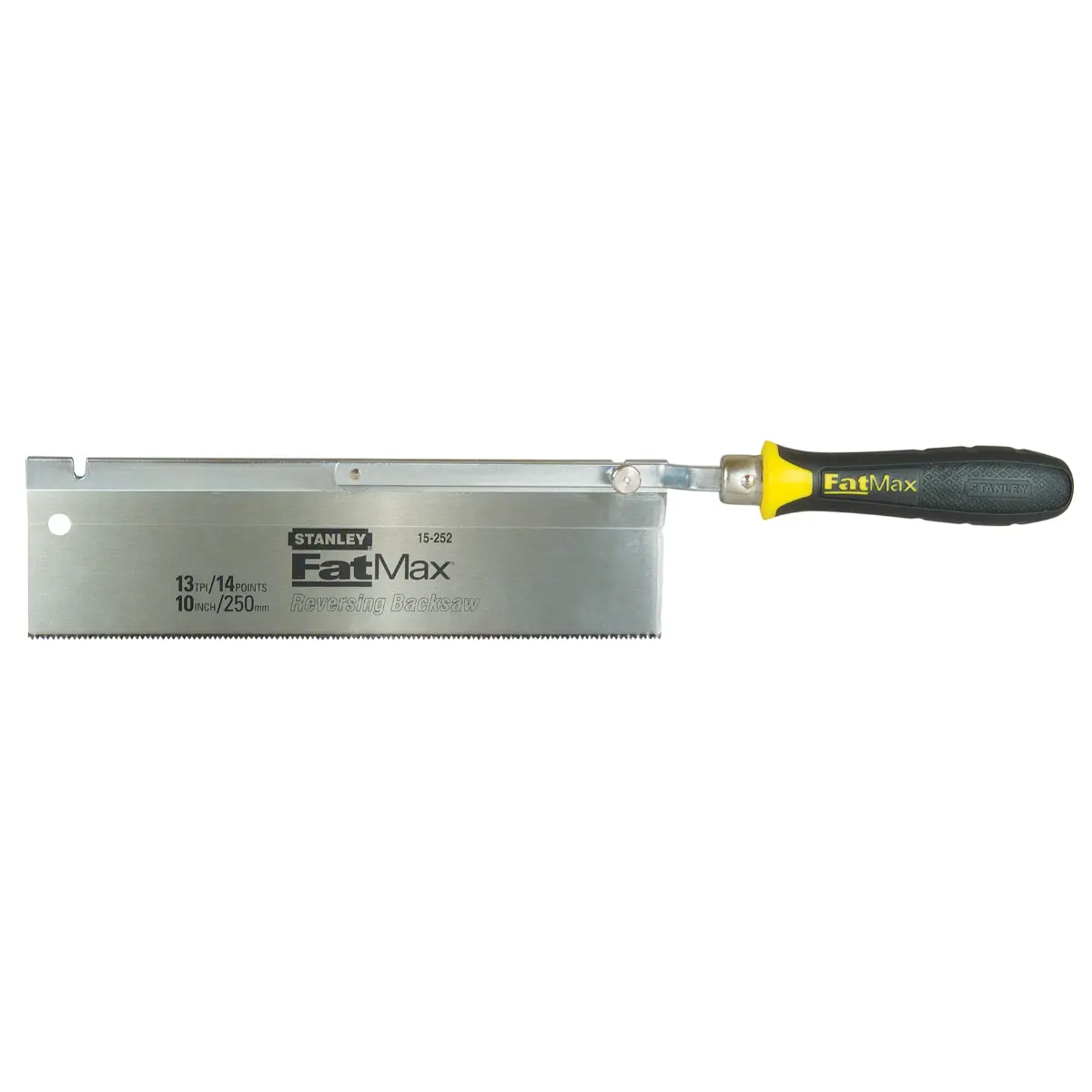 STANLEY FATMAX Feinsäge umlegbar 250 x 55 mm 13 Z. / Inch Extra breites Bl.