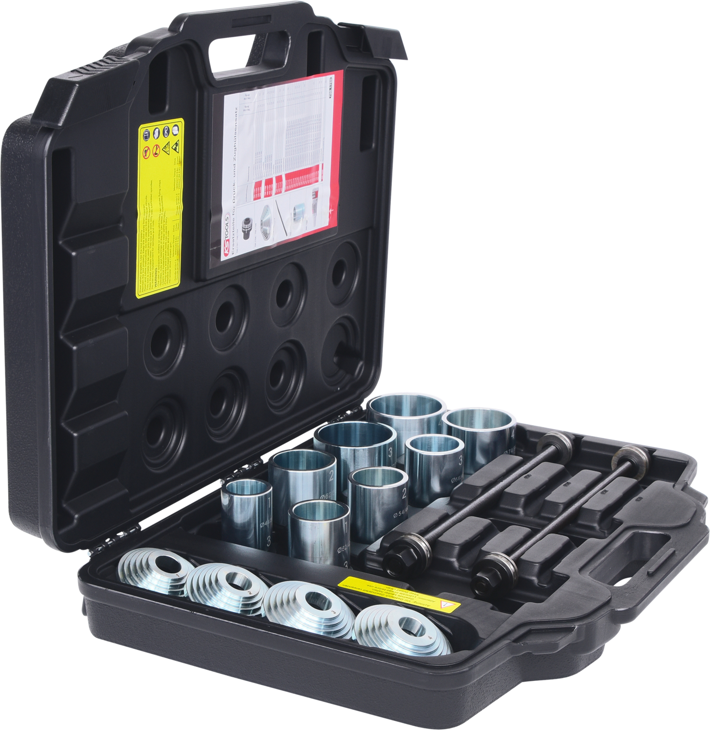 KS Tools Zug- und Druckhülsen-Satz, 20-tlg