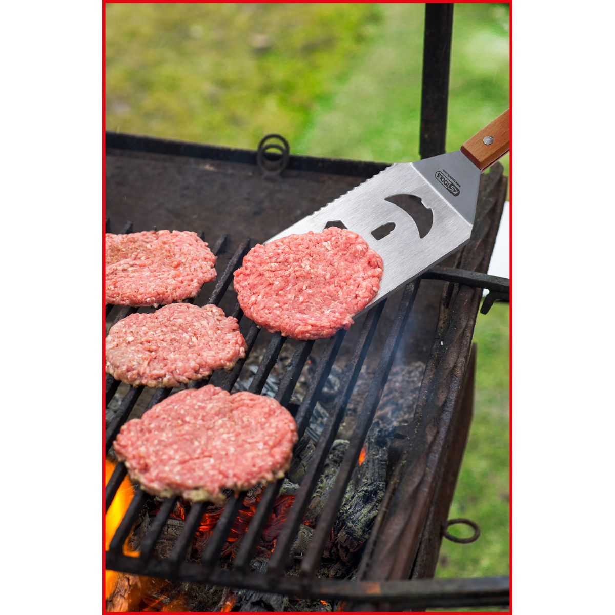 KS Tools 5 in 1 Grill-Wender