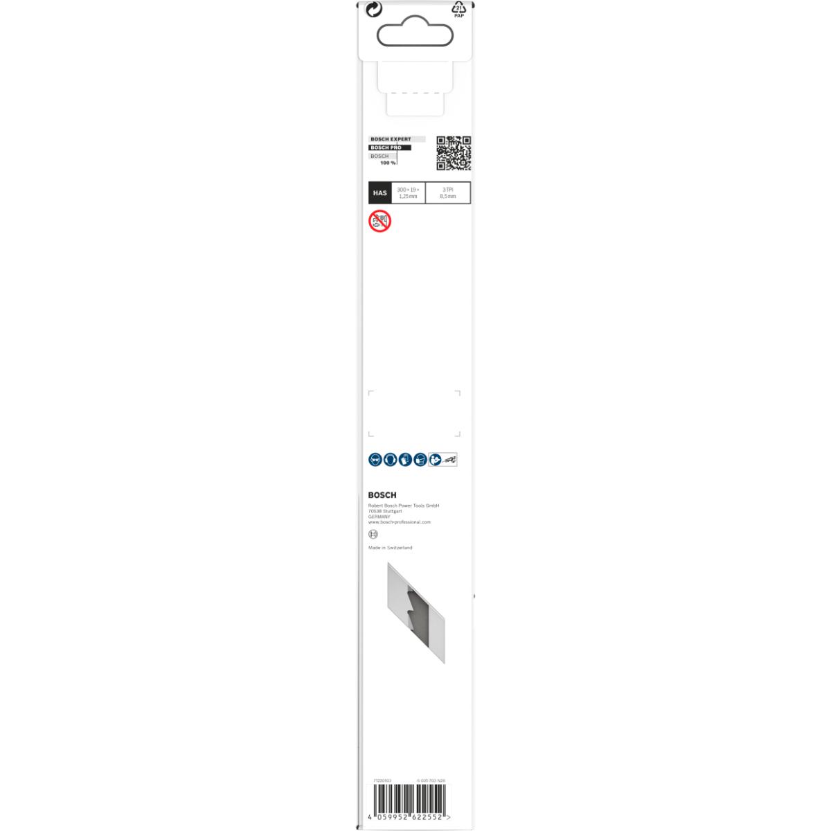 Bosch PRO Ice S1211K Blatt,1,25 x 19 x 300 mm - 2 Stück